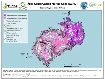 Geomorfología de Isla del Coco