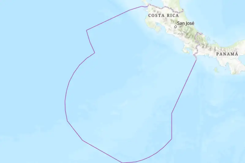 Zona Económica Exclusiva de Costa Rica (Línea)