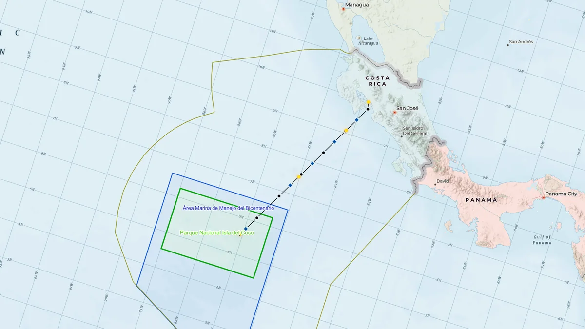 Journey Puntarenas - Cocos Island