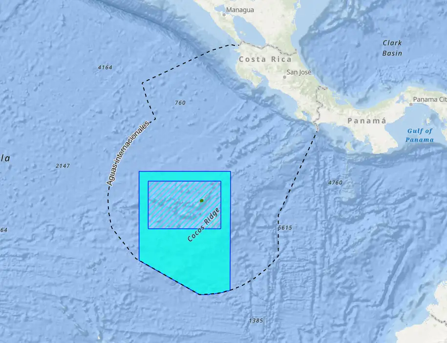 Cronología de las ASP del Área de Conservación Marina Coco